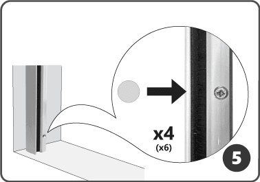 B5 Rullo sieta uzstādīšana