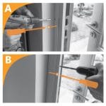 plisēts insektu siets